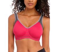 Freya Womens Active Sonic Moulded J-Hook Sports Bra - Pink Polyamide - Size 40F