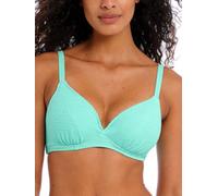 Ibiza Waves Plunge Bikini Top Frozen Blue 30E
