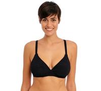 Freya Women's Ibiza Waves Underwire Plunge Bikini Top, Black, 3 4G US
