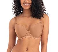 Freya Womens Idol Moulded Balcony Bra - Brown Polyamide - Size 32E