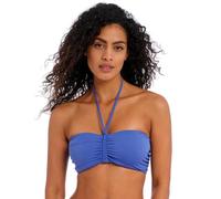 Freya Womens Jewel Cove Underwire Padded Bandeau, Plain Azure, 36C