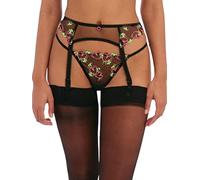 Freya Women's Loveland Suspender Bikini Style Underwear, Black, Medium