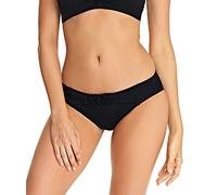 Freya Women's Macramé Hipster Bikini Brief Bottoms, Black, Small