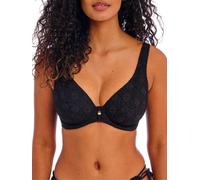 Freya Womens Nomad Nights High Apex Bikini Top - Black Polyamide - Size 36H
