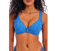 Freya Womens Nomad Nights High Apex Bikini Top - Blue Polyamide - Size 30J