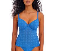 Freya Women's Nomad Nights Tankini Top in Blue | Size: 34FF Freya Blue 34FF
