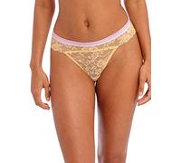 Freya Women's Offbeat Brazilian Bikini Style Underwear, Lemon Fizz, M