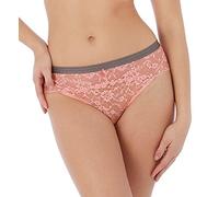 Freya Women's Offbeat Classic Brief Bikini Style Underwear, Rosehip, S