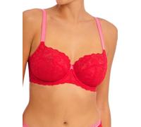 Freya Women's Offbeat Underwire Side Support Bra Full Coverage, Opaque, Chilli Red, 34D