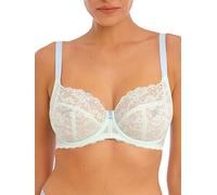 Freya Women's Offbeat Underwire Side Support Bra Full Coverage, Opaque, Pure Water, 32F