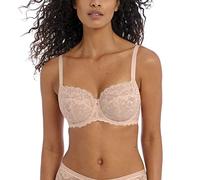 Freya Women's Offbeat Underwire Side Support Bra Plunge, Natural Beige, 30F