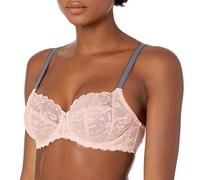 Freya Women's Offbeat Underwire Side Support Bra Plunge, Opaque, Rosehip, 38DD