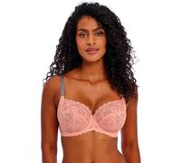 Freya Women's Offbeat Underwire Side Support Bra Plunge, Rosehip, 32DD
