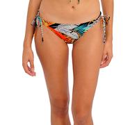 Freya Women's Samba Nights Tie Side Bikini Brief in Orange | Size: 10 Freya Orange 10