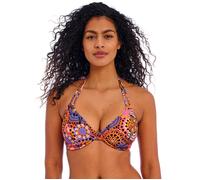Freya Womens Santiago Nights Halter Bikini Top - Multicolour - Size 30F