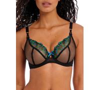 Freya Womens Show-off Plunge Bra - Black Polyamide - Size 32DD