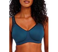 Freya Women's Sonic Underwire Molded Spacer Sports Bra, Midnight Leopard, 30GG US