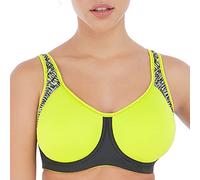 Freya Women's Sonic Underwire Molded Spacer Sports Bra, Opaque, Lime, 32H US