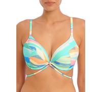 Freya Women's Summer Reef Underwired Bikini Top in Blue | Size: 36D Freya Blue 36D