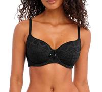 Freya Womens Sundance Hipster Bikini Brief - Black Nylon - Size Medium