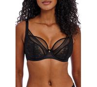 Freya Womens Sydnie High Apex Plunge Bra - Black Polyamide - Size 28G