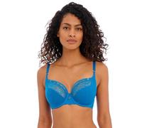 Freya Women's Temptress Underwire Plunge Bra, Opaque, Med Blue, 30D