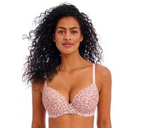 Freya Women's Undetected Underwire Demi T-Shirt Bra, Iced Mocha, 30HH US