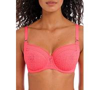 Freya Womens Viva Lace Side Support Bra - Pink Polyamide - Size 32DD