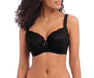 Freya womensAA1012Freya Fancies Underwire Balcony K Cup Bra Bra - Black - 36K US