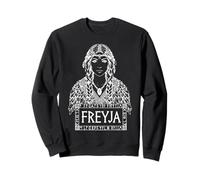 Freyja Viking Warrior Norse Mythology Goddess Minimal Sweatshirt