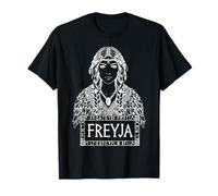 Freyja Viking Warrior Norse Mythology Goddess Minimal T-Shirt