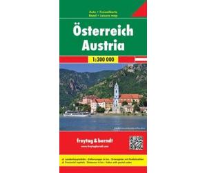 Freytag-Berndt Austria, Folded East Road Map 1:300 000 (Map)