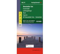 Freytag & Berndt Map Wk 271 Neusiedler See, Rust, Seewinkel