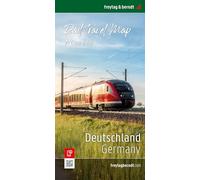 freytag & berndt Rail Travel Map Deutschland 1:500.000: Eisenbahnkarte