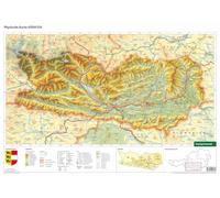 freytag & berndt Schulhandkarte Kärnten 1:350.000: Physische Karte: SHK K