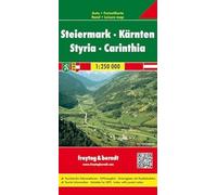 Freytag Berndt - Styria - Carinthia Road Map 1 250 000 - Sheet map - B245z