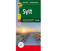Freytag Berndt - Sylt Walking Cycling Leisure Map 1 35.000 - New Sh - Z245z