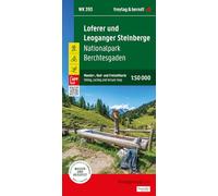 freytag & berndt Wanderkarte WK 393 Loferer und Leoganger Steinberge, Nationalpark Berchtesgaden 1:50.000: mit APP, wasserfest und reißfest