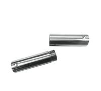 FRF FLAG Silver Metals Flagpole Screw Joint for Wood Poles, Screw Joint for 1-1/4 Inch Diameter Oak Poles