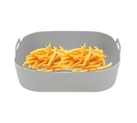 Frfik Baking Paper for Deep Fryer | Reusable Mat with Handle, Cooking Accessory - Vegetable Baking Pizza Sausages Fried Cakes Bacon Snacks Home