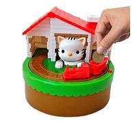 Frfik Children's Money Box | Decorative Coin Holder | Jar with Cat Sound Effect for Desk Bookcase Bedside Girl Child Educational