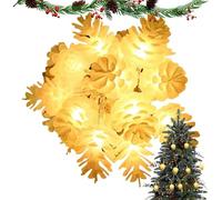 Frfik Christmas Pine Cone String Lights - LED Fairy String Lights, Pinecones Chris?mas Garland - Battery Operated Fairy Light for Fireplace Door Home Decor - 2, 3 Meters