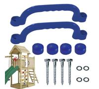 Frfik Climbing Frame Handles | Reusable Kids Hand Grips,Set of 2 Rustproof Playground Accessories, Reinforced Safety Supplies for Outdoor Adventure