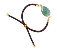 Frfik Crystal Bracelets, Stone Bracelet | Natural Real Crystal Bracēlet, Unique Amethyst Jewelry | Adjustable Gemstone Bracēlet, Crysťaĺ Ladies Bracelets for Adults, Gift