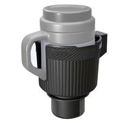 Frfik Cup Holder Expander for Car - Mount Insert | with Adjustable Base Large Cup Holder Adapter,for Compatible Large Bottles Mugs Big Drinks Coffee Vehicle RVs Truck Sedans Driver Passenger