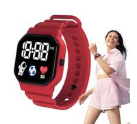 Frfik Digital Watches - Silicone Bracelet | Wasserdicht Big Face Sport | Kinderfreundliche Uhr Mit Großem Display, Digitaler Anzeige Und Silikonarmband, Ideal Für Joggen, Wandern Und Den Alltag