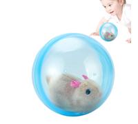 Frfik Dog Rolling Ball - Electric Hamster Ball | Rolling Baĺl Dog Toy For Kids, Interactive Electronic Moving Pet Toy, 1-Pack Auto Obstacle Avoidance PP Plush Smart Cat Toys