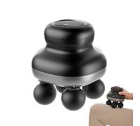 Frfik Electric Massager | 4 Head Massager for Wellness, Electric Manual Multifunction 9 Speeds for Neck Back, Shoulders, Legs Hips Muscle Relaxation