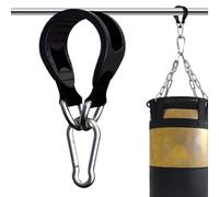 Frfik Heavy Duty Punch Bag Strap | Reinforced Boxing Bag Mounting Strap with Hook - Attachment for Hammock and Fitness Equipment Indoor and Outdoor Balcony Garden Patio Living Room