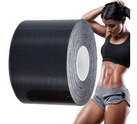 Frfik Magic Tape for Weight Loss | Belly Slimming Tape Magic Fat Reduction,Boob Breast Lift - Breathable 5m for Thighs, Waist, Arms Black